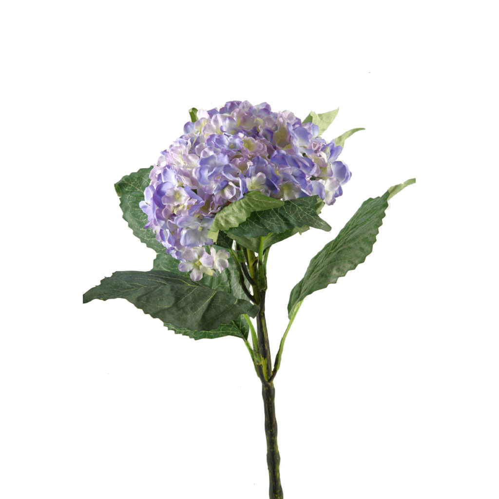 Blue Hydrangea Stem - FL2037 - D&W Silks