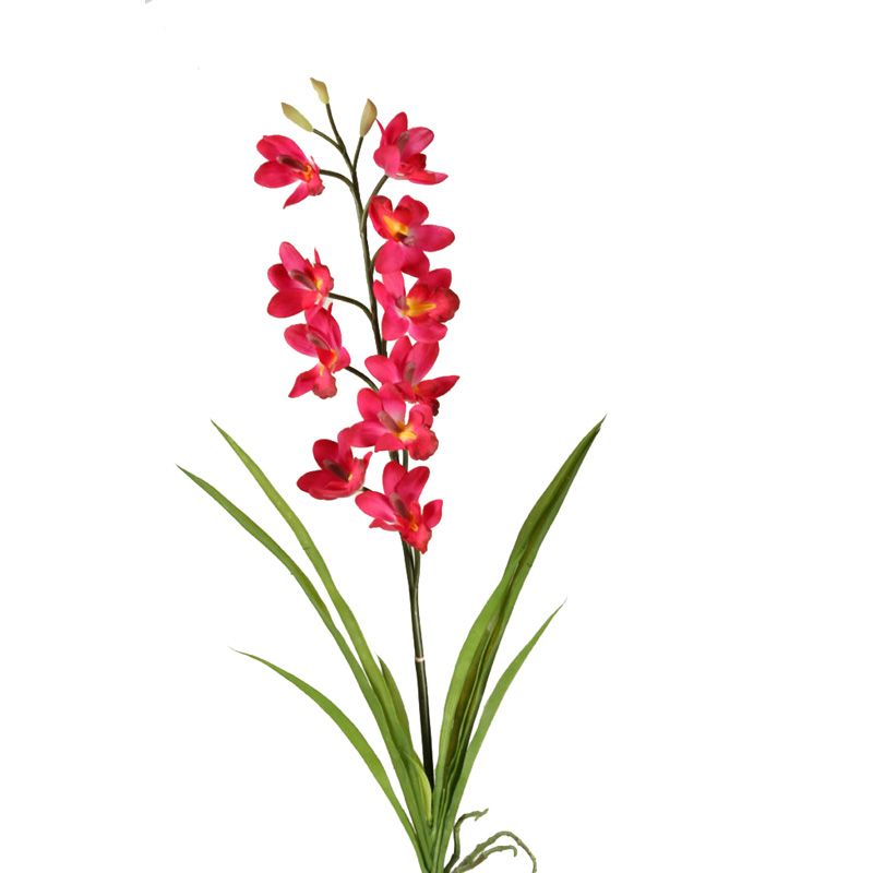 31" Purple Cymbidium Orchid Stem - FL2334