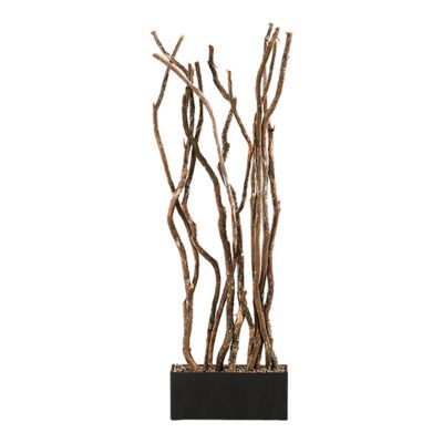 Dragon Wood Screen in Rectangle Planter 7' - 114065