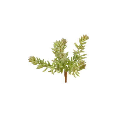 Flocked Mini Succulent - GR1697