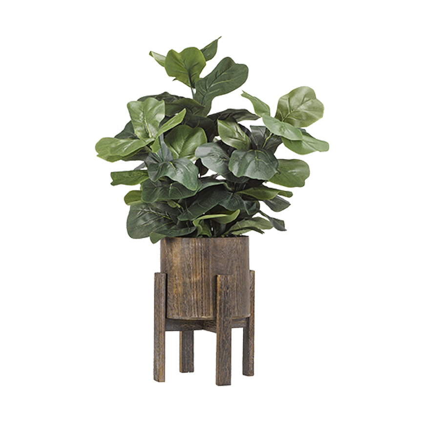 Fiddle Leaf Fig Branches in Cooper Planter - 189075 - Image 2