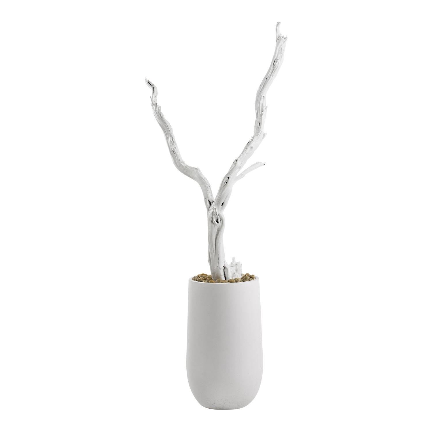Sandblasted Ghostwood in Quinn Planter 7.5' - 319402