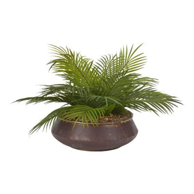 Palm Fronds in Small Virtu Planter - 204016
