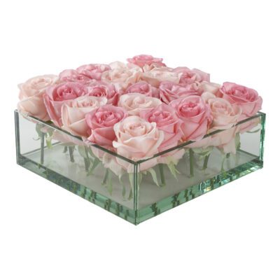 Roses in Marina Vase - 212191