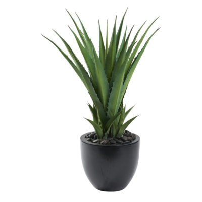 42" Faux Agave Catci Plant in Large Taylor Planter - 321266