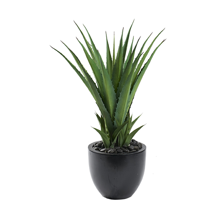 Faux Agave Cactus Plant in Taylor Planter - 321266 - Image 2