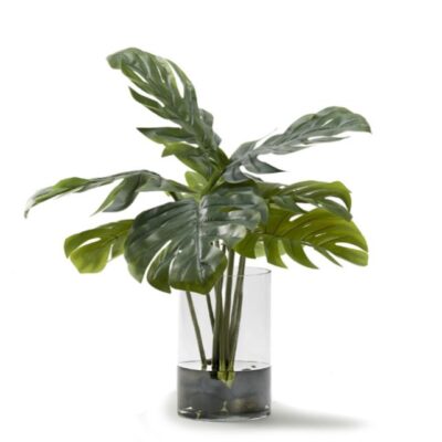 Split Leaf Philo Leaves in Large Rowan Vase - 229043