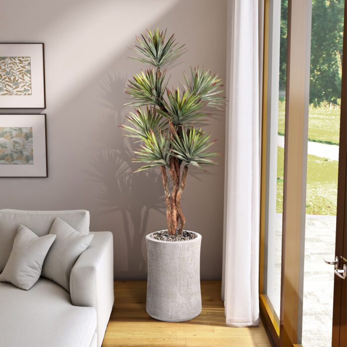 Agave Tree in Weston Planter 8′ – 323602|D&W Silks