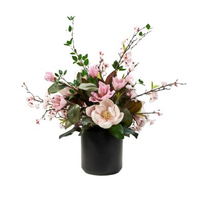 Magnolias and Cherry Blossoms in Large Kendall Pot - 239021
