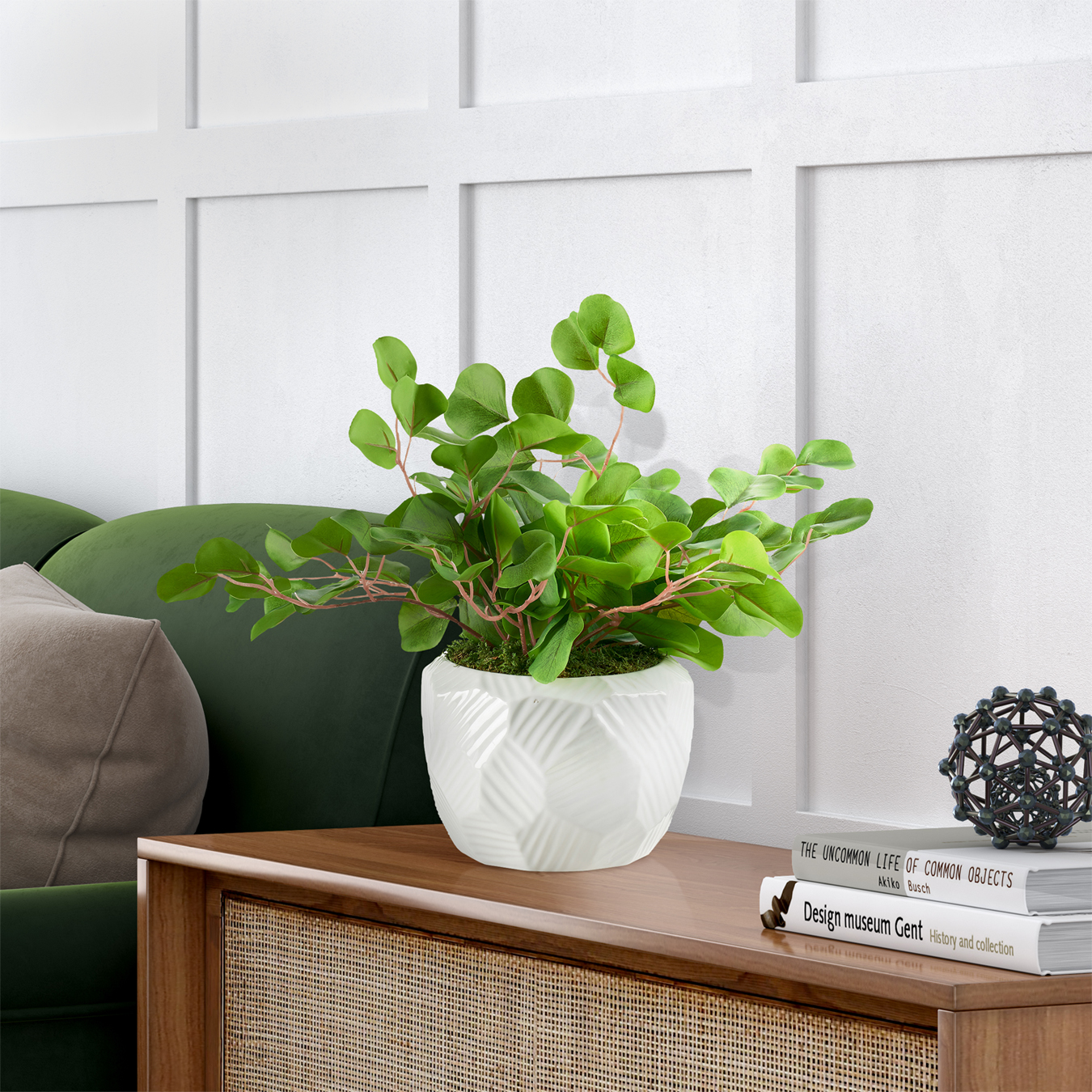 Eucalyptus in Flintstone Planter - 239032 - Image 2