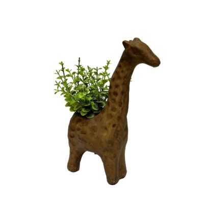 Greenery in Giraffe Planter - 196225