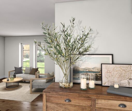 Olive Branches in Large Rowan Vase - 231216 - Image 2