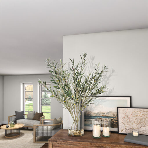 Olive Branches in Large Rowan Vase - 231216 - Image 2