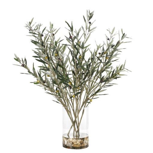 Olive Branches in Large Rowan Vase - 231216
