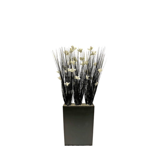 Black Blooming Grass Screen 5.8' - 7240105