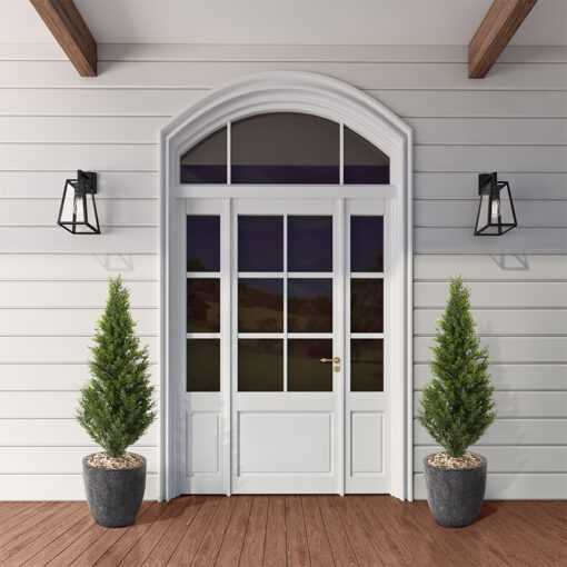 Cedar Topiary in Hudson Planter 4.5' - 1016-2823 - Image 2