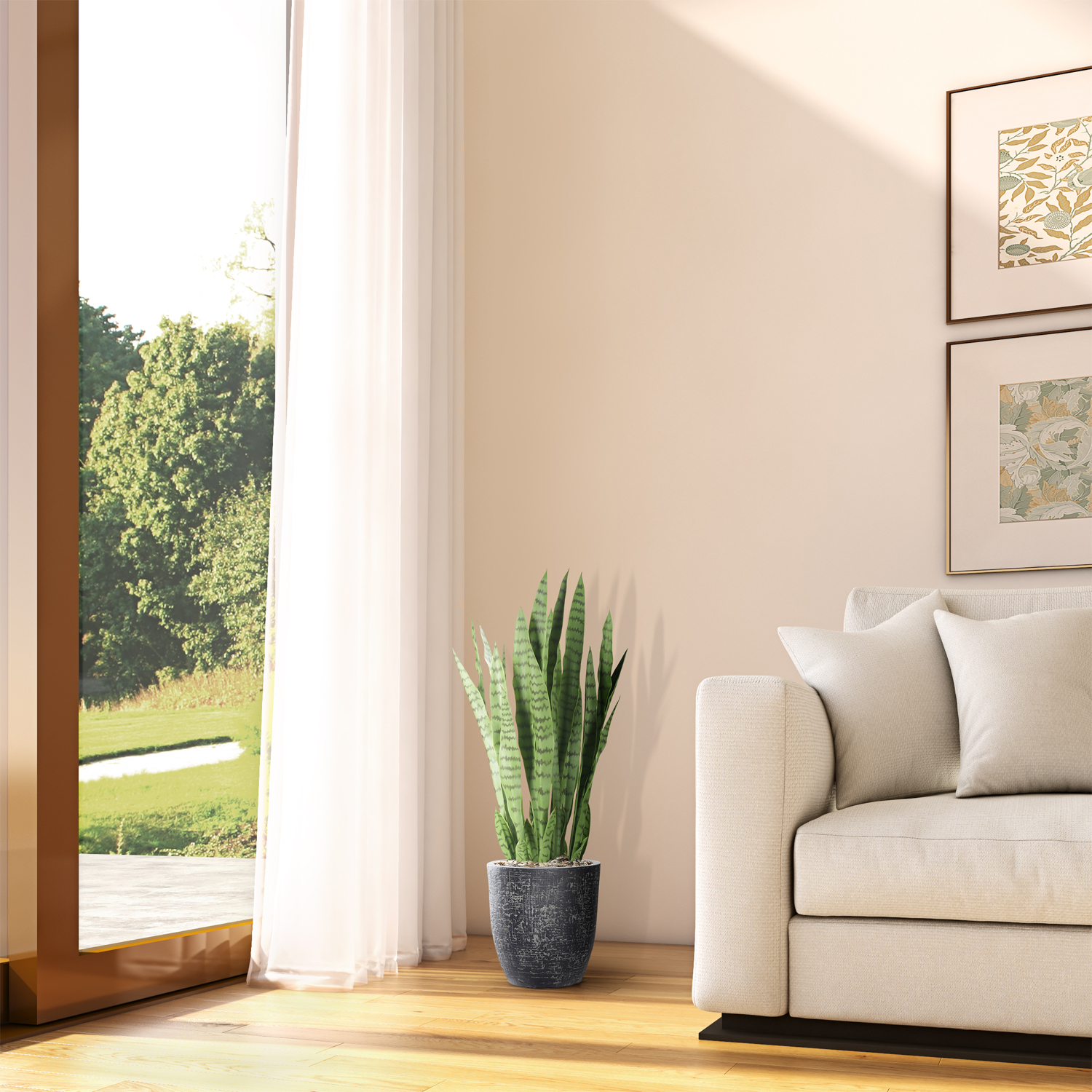 Sansevieria in Hudson Planter - 1026-2824 - Image 2