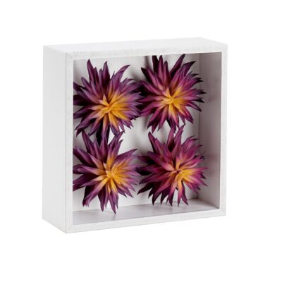 Wall Hanging Purple Single Stem Succulents - 212114