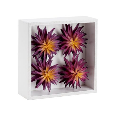 Wall Hanging Purple Single Stem Succulents - 212114