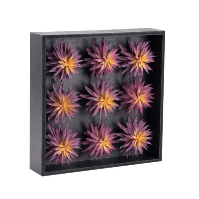 Large Wall Hanging Purple Single Stem Succulents - 212123