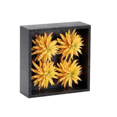 Wall Hanging Yellow Single Stem Succulents - 212124