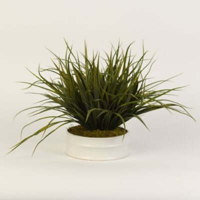 Faux Grass in Medium Dollop Planter - 217076