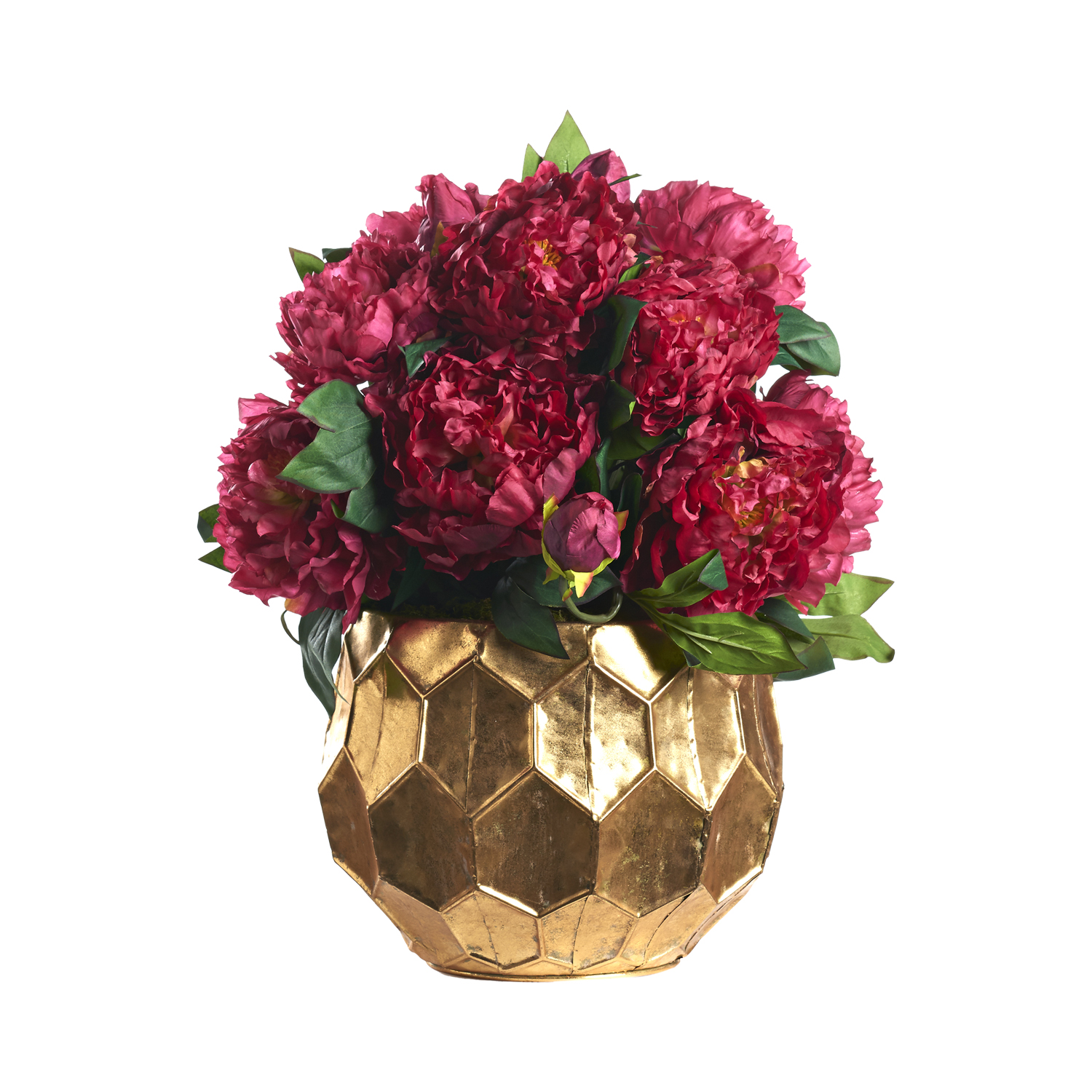 Peonies in Small Felix Planter - 234012