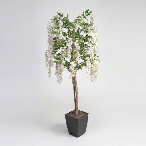 Wisteria Tree in Square Metal Planter 6' - 320947