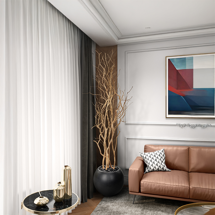 Sandblasted Dragonwood in Porter Planter 7.5' - 324315 - Image 2