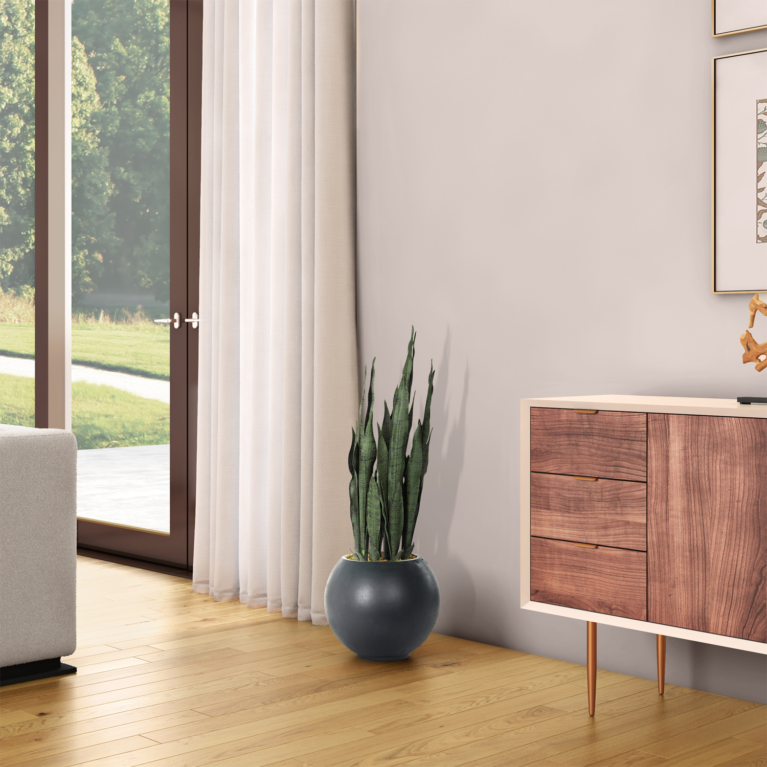 Sansevieria in Porter Planter - 814-3105 - Image 2