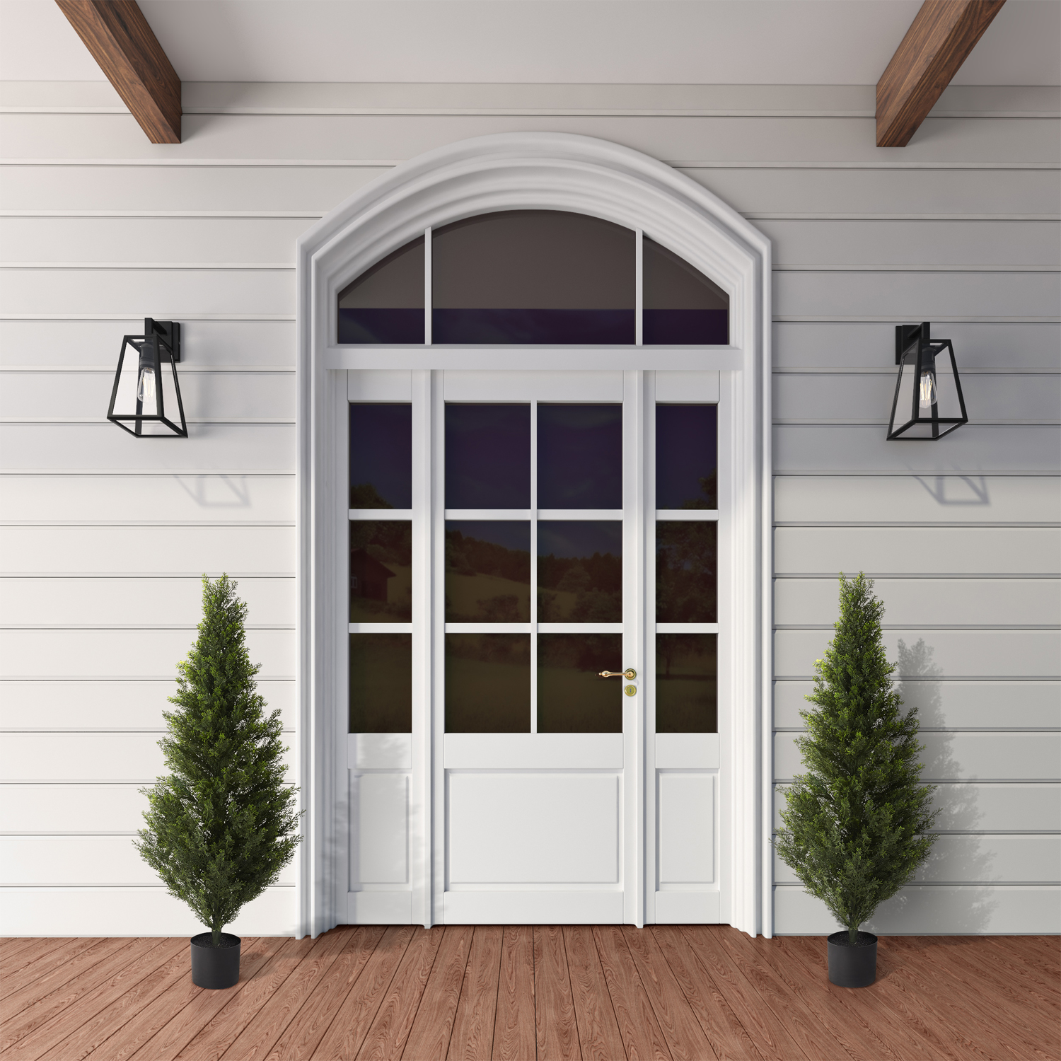 Cedar Topiary 4' - TL1016 - Image 2