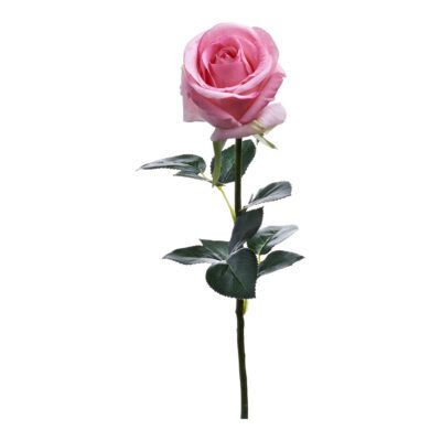 Pink Natural Touch Rose Stem - FL2516