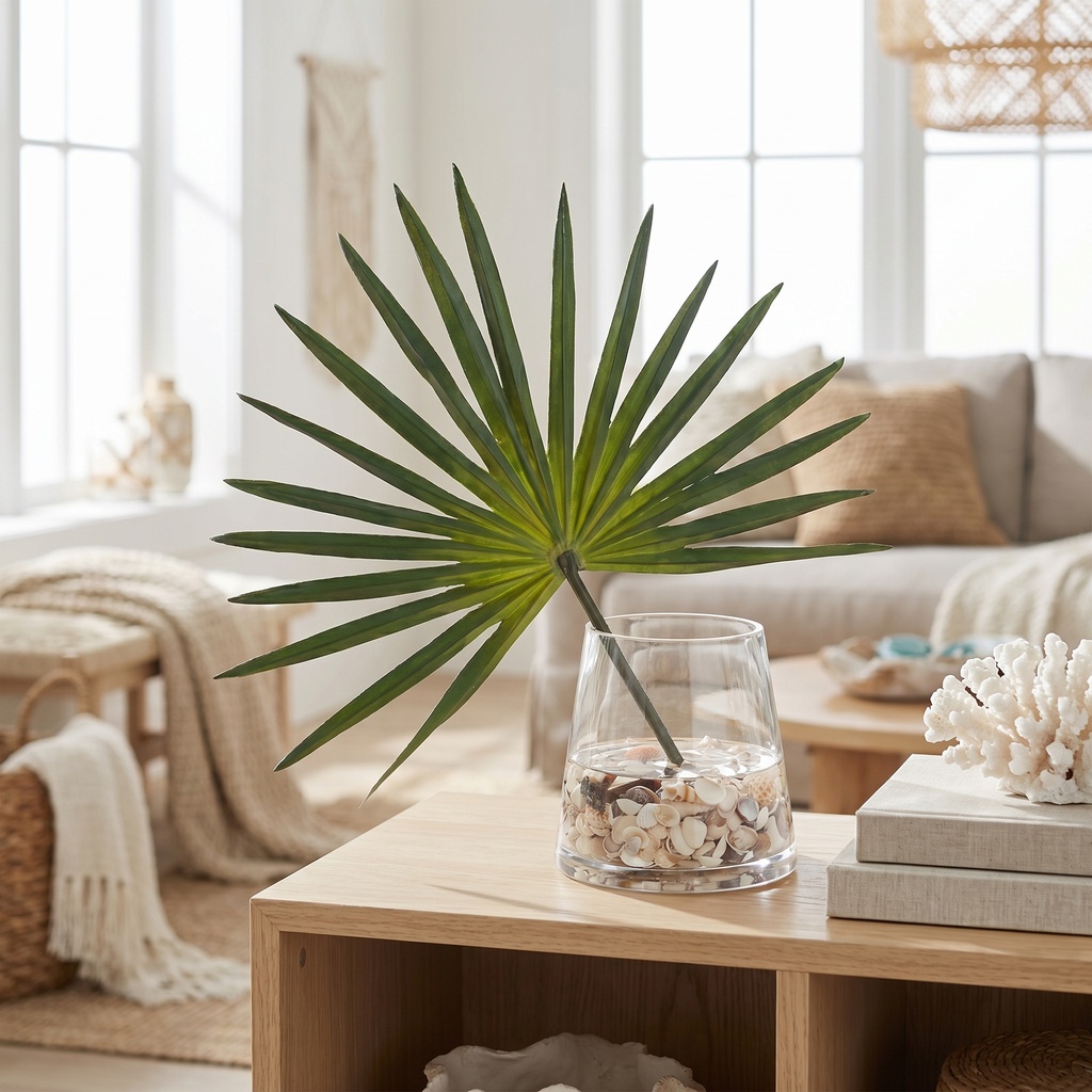 Fan Palm in Taper Vase - 249046 - Image 2