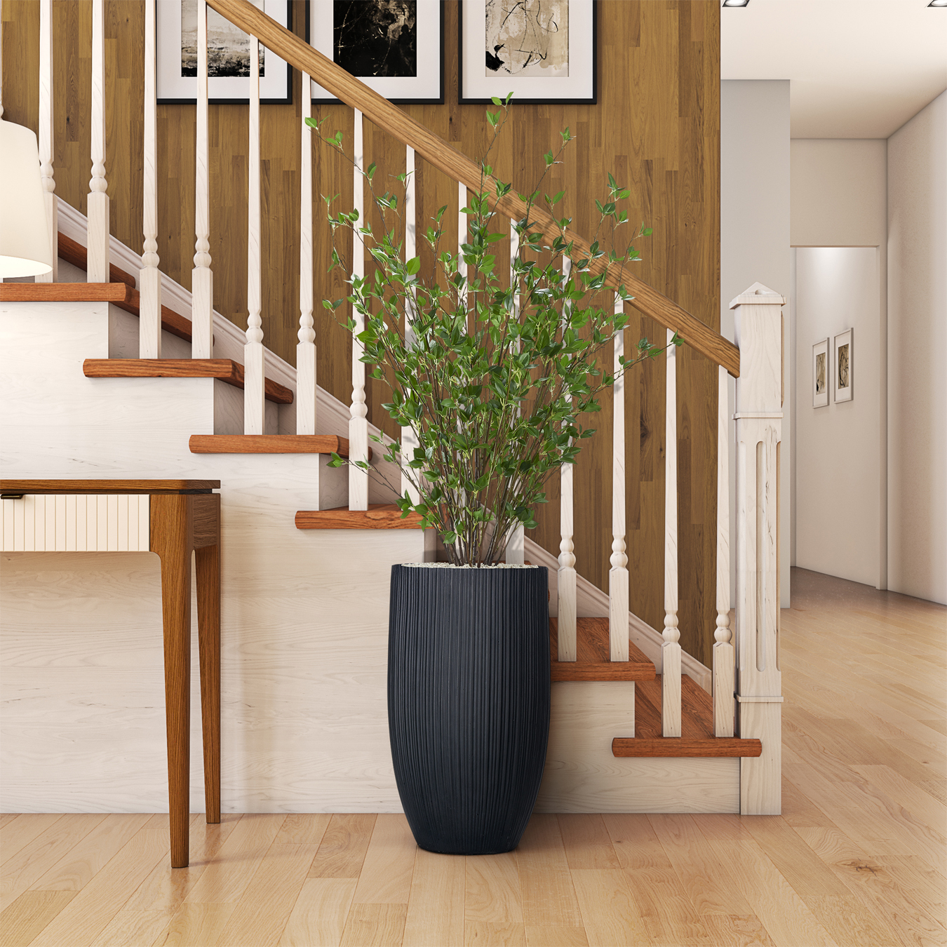 Cherry Leaves in Nell Planter 5.3' - 324960 - Image 2