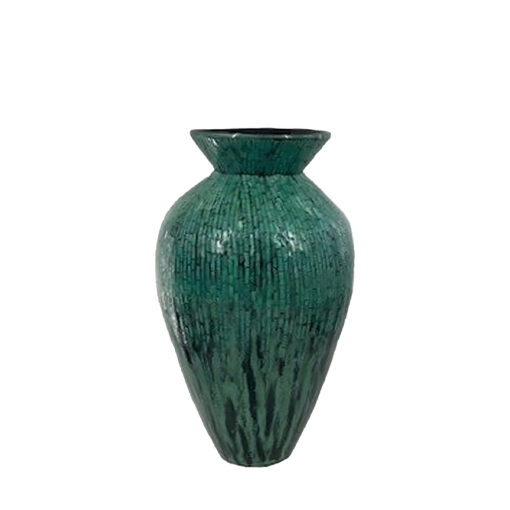 Blue Mother of Pearl Vase - CT2186