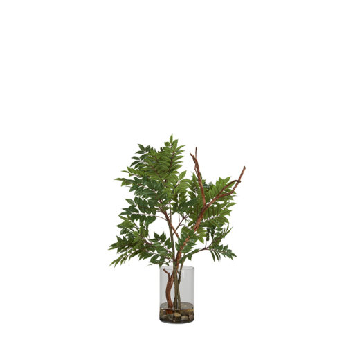 Ailanthus & Tiger Wood in Rowan Vase