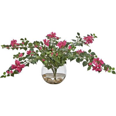 Bougainvillea Spray in Bubble Bowl - 254023