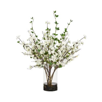 Cherry Blossoms in Rowan Vase - 254024