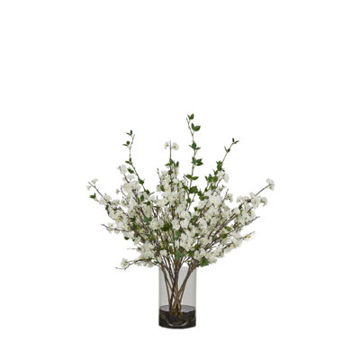 Cherry Blossoms in Rowan Vase