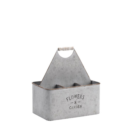 Metal Planter with Compartments