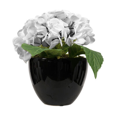 Real Touch Hydrangeas in Taylor Planter