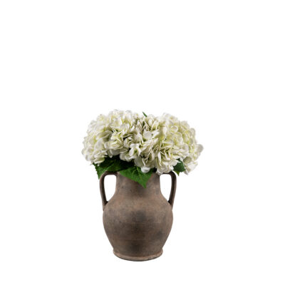 Pale Green Real Touch Hydrangeas in Legacy Urn - 264002