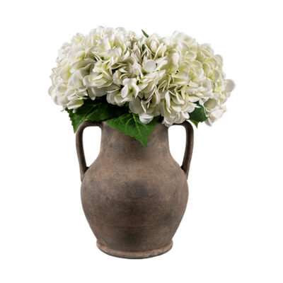 Pale Green Real Touch Hydrangeas in Legacy Urn - 264002